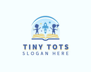 Child Learning Book logo design