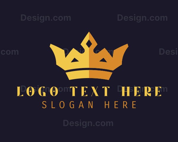 Premium Luxe Crown Logo