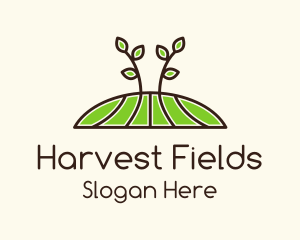 Plant Field Farming logo design