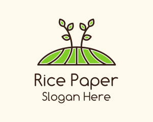 Plant Field Farming logo design