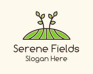 Plant Field Farming logo design