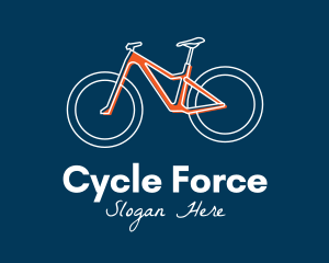 Bicycle Cycling Sports  logo design