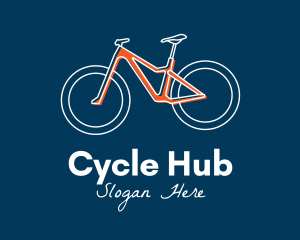 Bicycle Cycling Sports  logo design