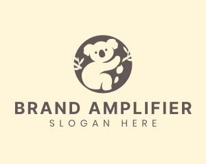 Koala Bear Animal logo design