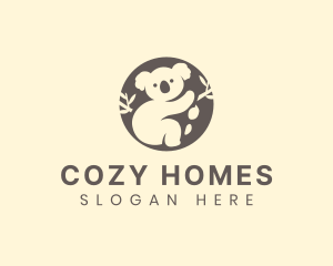 Koala Bear Animal logo design