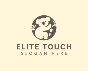 Koala Bear Animal logo design