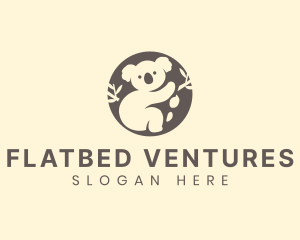 Koala Bear Animal logo design