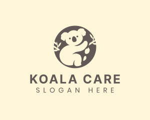 Koala Bear Animal logo