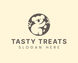 Koala Bear Animal logo design