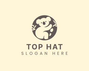 Koala Bear Animal logo design