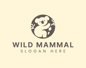 Koala Bear Animal logo design