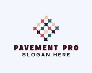 Flooring Pattern Tiling logo design