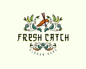 Gourmet Culinary Sushi logo
