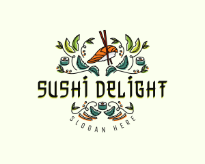 Gourmet Culinary Sushi logo