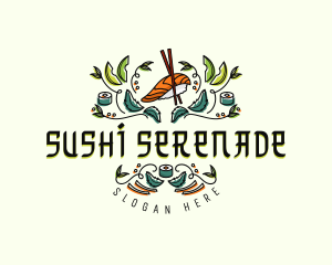 Gourmet Culinary Sushi logo