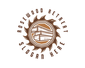 Lumber Wood Cutting  logo