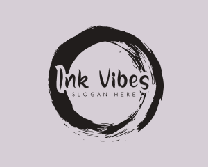 Brush Stroke Ink logo