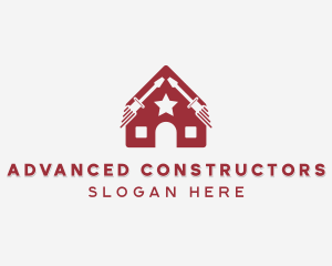 House Maintenance Repair logo design