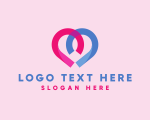 Heart - Heart Love App logo design
