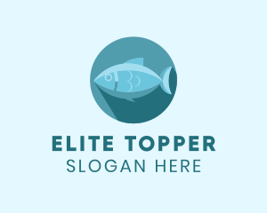 Sea Tuna Fish logo design