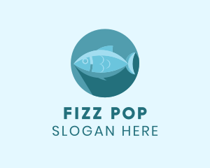 Sea Tuna Fish logo design