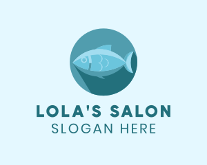 Sea Tuna Fish logo design