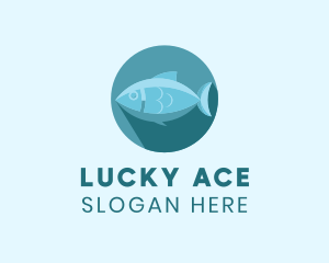 Sea Tuna Fish logo design