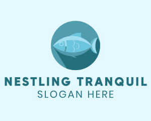 Sea Tuna Fish logo design