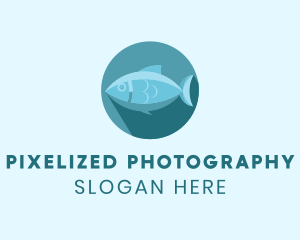 Sea Tuna Fish logo design