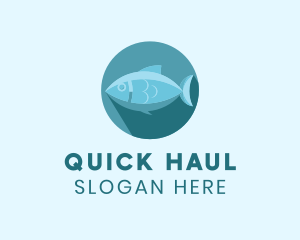 Sea Tuna Fish logo design