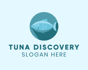 Sea Tuna Fish logo design