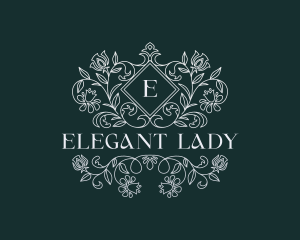 Floral Luxury Florist logo design