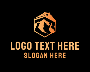 Hexagon Mountain Excavator logo