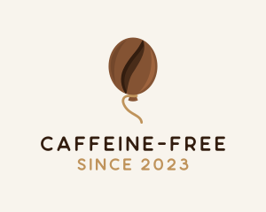 Coffee Bean Balloon logo design