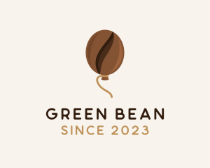 Coffee Bean Balloon logo design