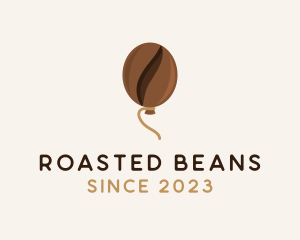 Coffee Bean Balloon logo design