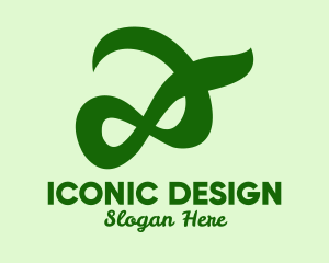 Green Infinite Symbol logo