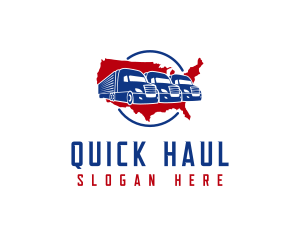 American Truck Fleet logo design