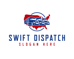 American Truck Fleet logo design