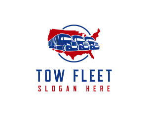 American Truck Fleet logo design