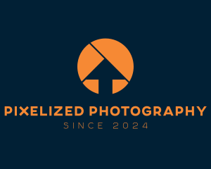 Arrow Photography Shutter logo design