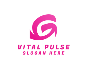 Pink G Stroke  logo