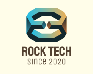 3D Geological Rock logo