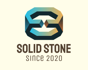 3D Geological Rock logo