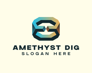 3D Geological Rock logo