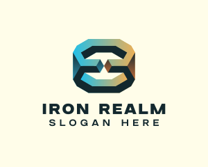 3D Geological Rock logo
