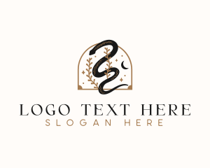 Snake Serpent Decorative logo