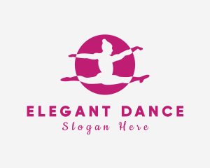 Lady Dance Performer logo design