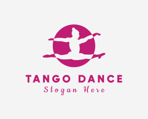 Lady Dance Performer logo design