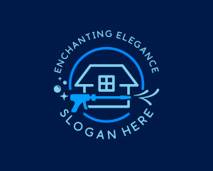 Power Wash Housekeeping Logo